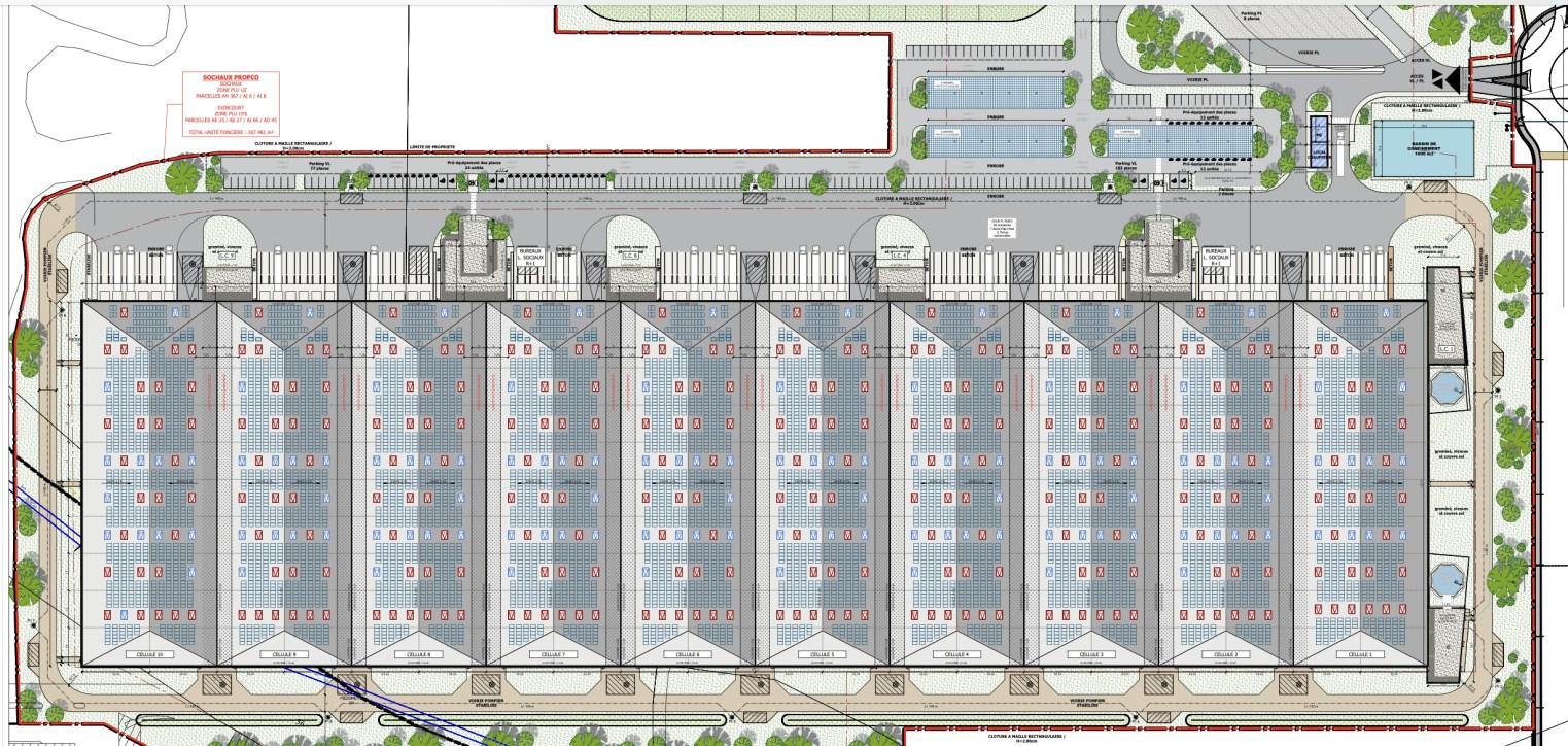Entrepôt classe a Arbouans 62000m² Location entrepôt classe a Arbouans Doubs OLLOG2318238 1